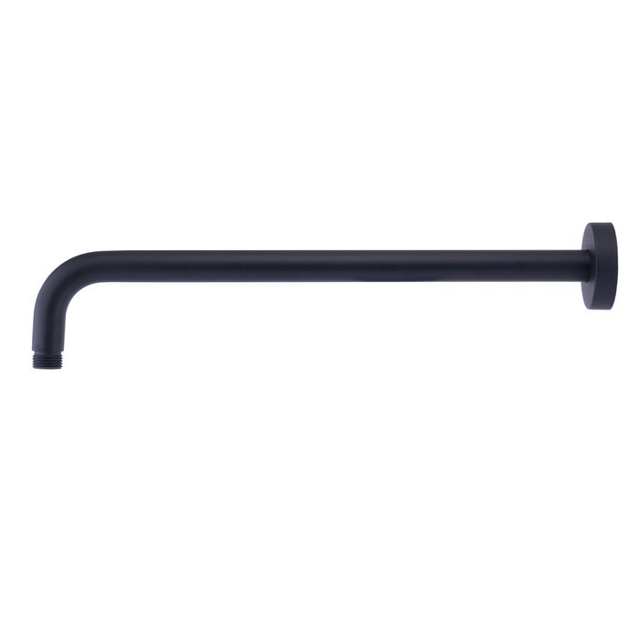 Brazo Pared Kreis Redondo Negro De 42 Cm.