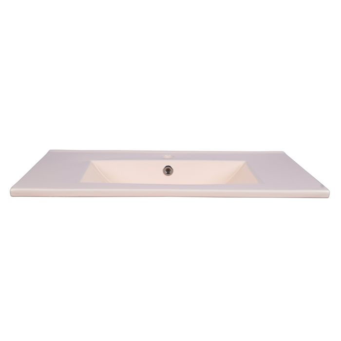 Lavamanos Firenze De Sobreponer En Porcelana Bone 71.5x47x17 Cm.