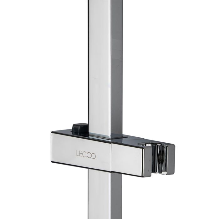 Soporte Shower Bar Cuadrado Metálico