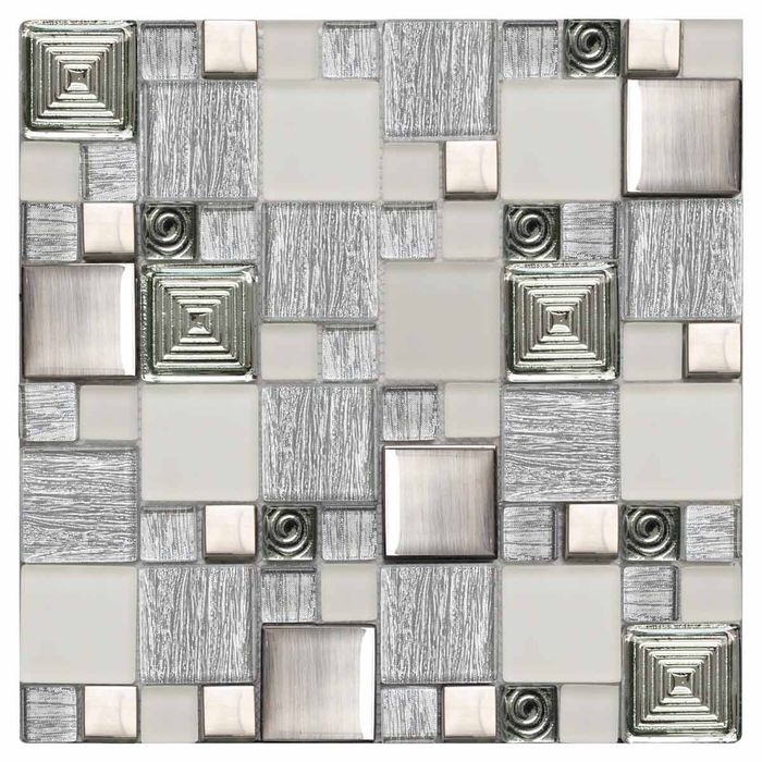 Mosaico Pekin Blanco 30x30 Cm.