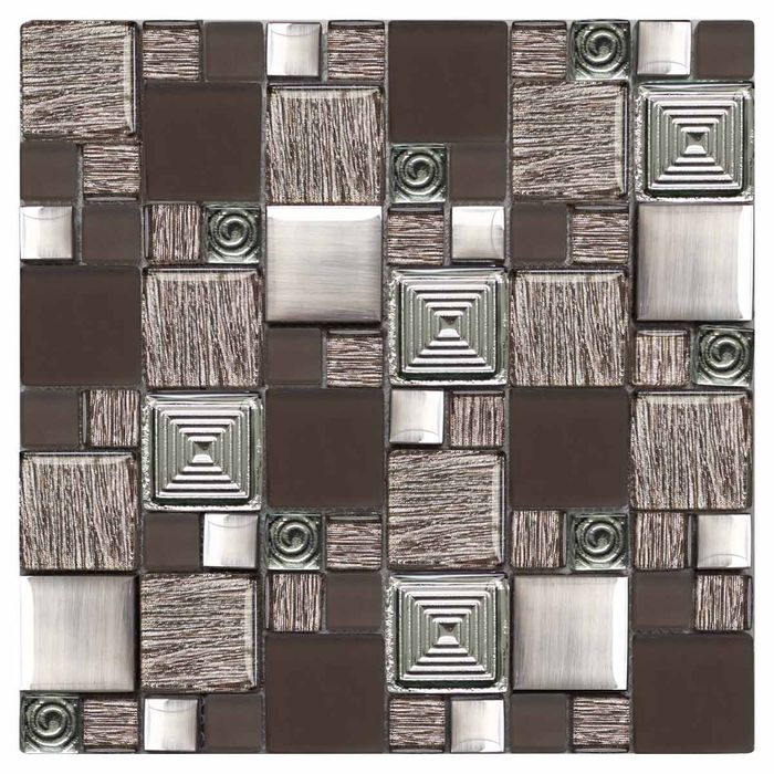 Mosaico Pekin Café 30x30 Cm.
