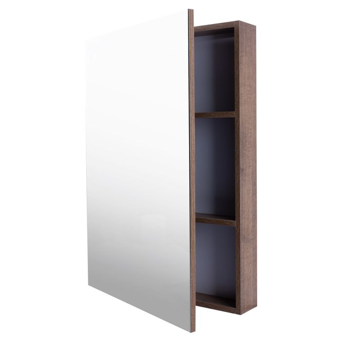 Espejo Sidon Gabinete Formica Roble Claro 80x55 Cm.