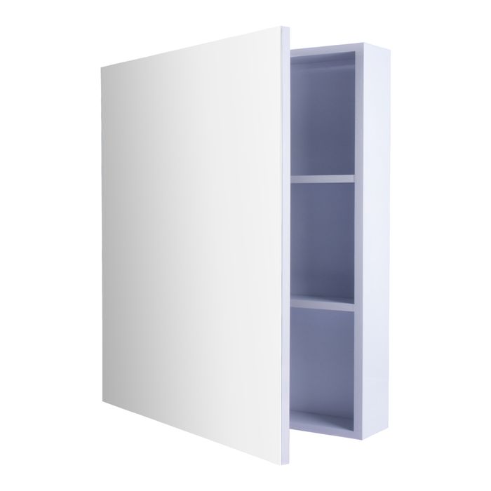 Espejo Sidon Gabinete Poliuretano Blanco 80x55 Cm.