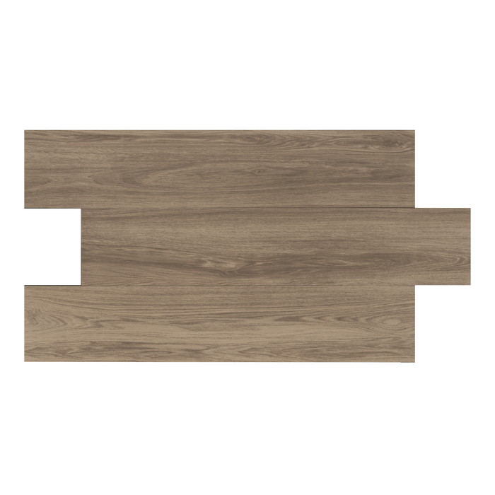 Porcelanato Ninsba Camel Rectificado Mate 30x150 Cm. Cj 1.34m² V2