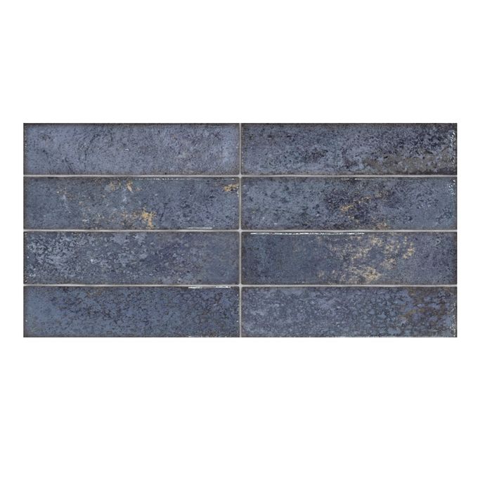 Pared Porcelanato Dream Blue Brillante Rectificada. 30x60 Cm.
