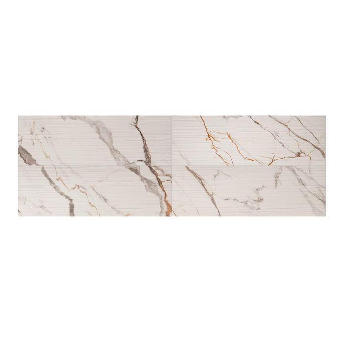 Pared Supreme Lines Gold Mate Rectificada. 30x90 Cm.