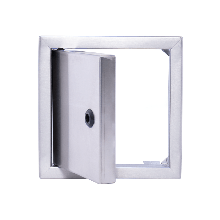 Tapa Registro Acero Inox Satinada 15 x 15 Cm
