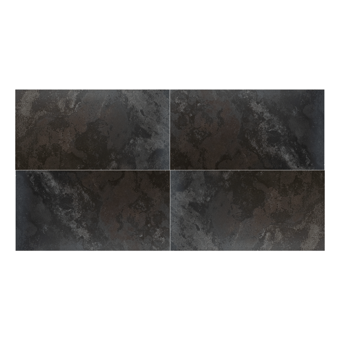 Porcelanato Oxido Negro Rectificado 60x120 Cm. Cj 1.44m² V4.