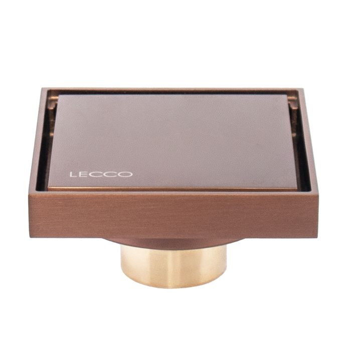 Rejilla Piso Cuadrada Box Rosa Mate 10x10