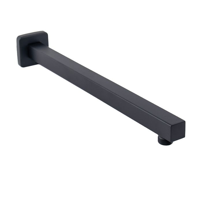 Brazo Regadera Negro Pontina