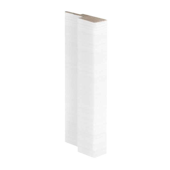 Terminal Panel Decorativo White Matt 240x6.55cm