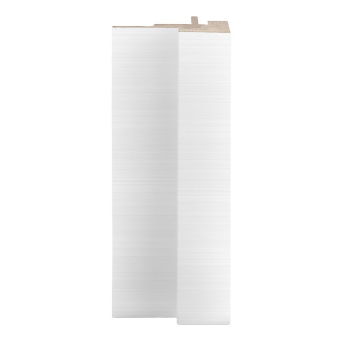 Esquinero Panel Decorativo White Matt 240x6.5cm
