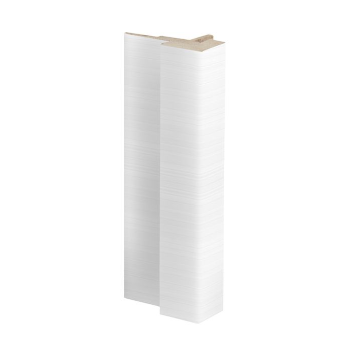 Esquinero Panel Decorativo White Matt 240x6.5cm