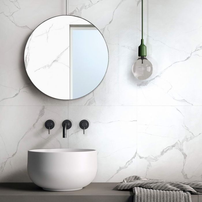 Porcelanato Nicolo Blanco Mate 60x120 Cm. Cj 1.44 m² V2