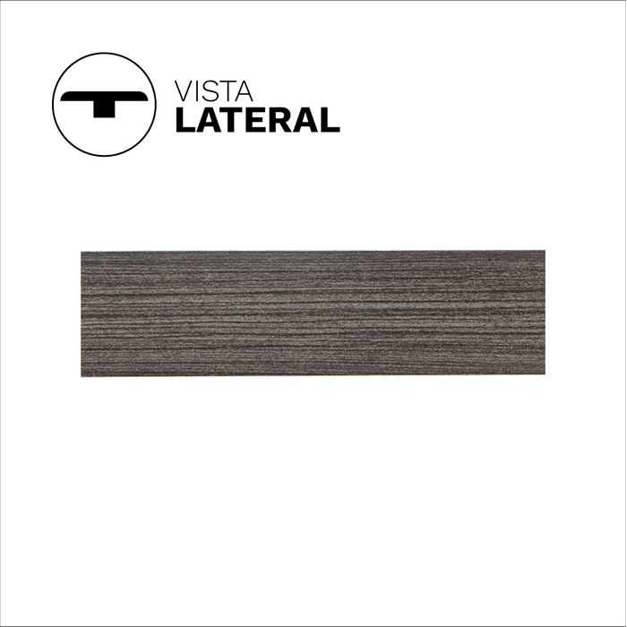 Pirlan Transicion Gris Oscuro 240x4.5x1.2 Cm