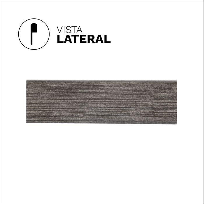 Nariz Escalera Gris Oscuro 240x5x1.5 Cm