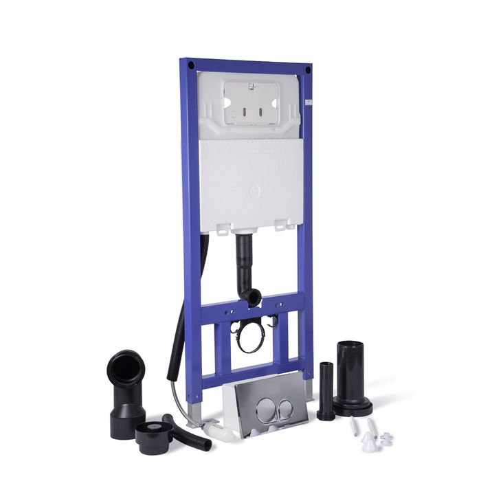 Soporte Tanque Empotrar Sanit Inteligente Incl/boton