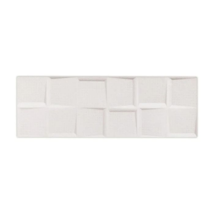Porcelanato Selecta Blanco Esmaltado 20x60 Caja x0.84m² V1