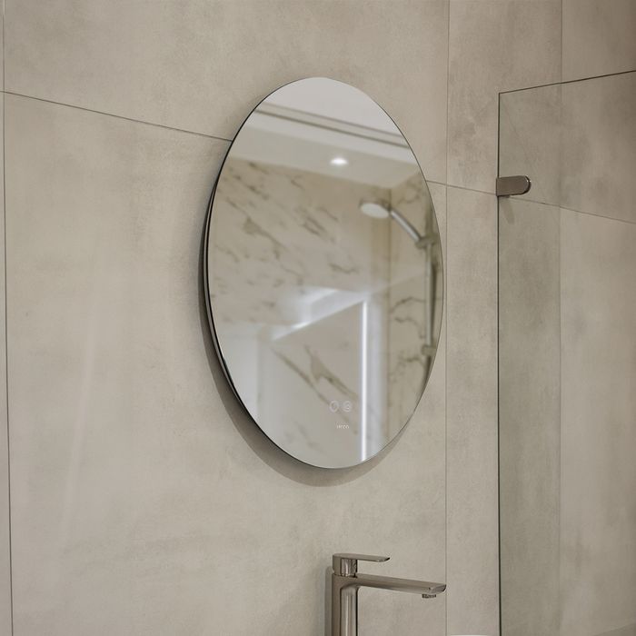 Espejo Viareggio Touch Con Luz Led Regulable Desempañante y Bluetooth 70cm