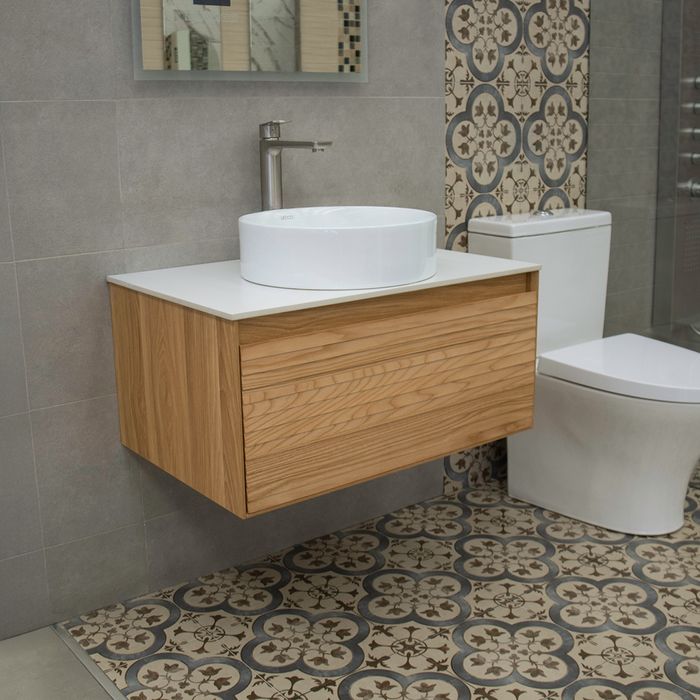 Mueble Ascoli Madecor Acacia - Lavamanos 75x50x36