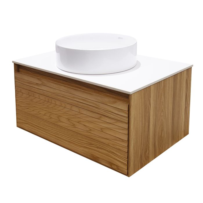 Mueble Ascoli Madecor Acacia - Lavamanos 75x50x36