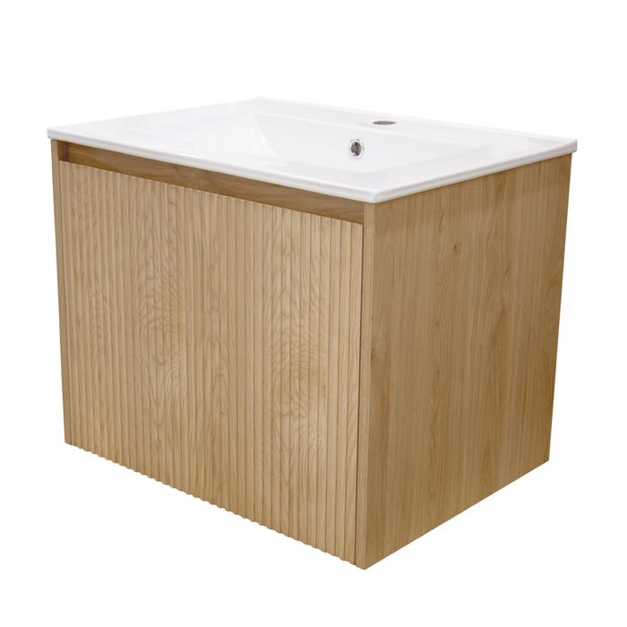 Mueble Viterbo Madecor Walnut Wood - Placa Lavamanos 60 x 46 x 50