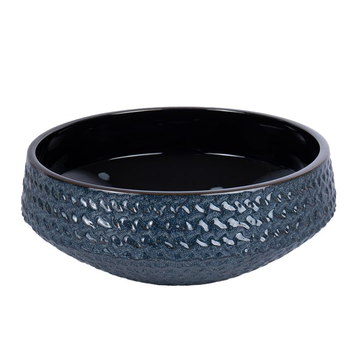 Lavamanos Vessel Azzurro Mate 41x41x15