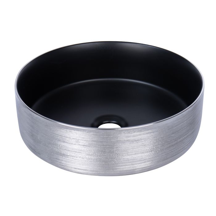 Lavamanos Vessel Argento Gris Mate 36x36x12