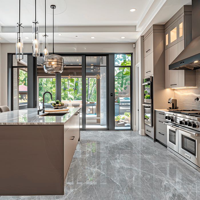 Porcelanato Dolomint Grey Brillante 60x120 T4 Cj 1.44m² V3
