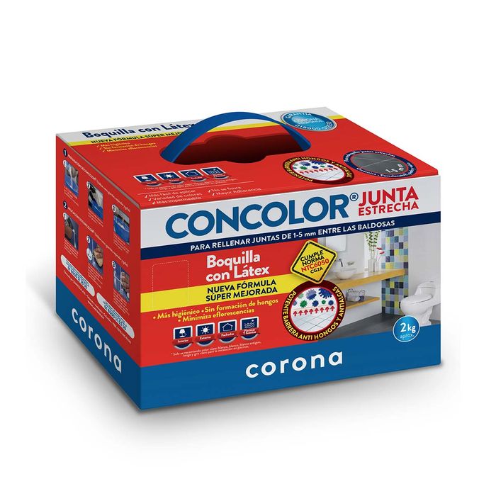 Concolor Latex Negro Profundo x 2 Kilos 1-5 Mm