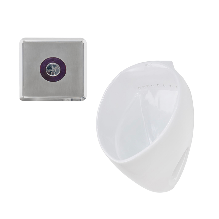 Kit Orinal Savona Entrada Sp Con Valvula De Sensor y Sifon Oculto
