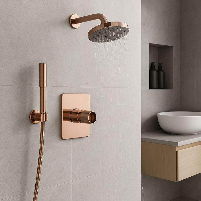 Grifería Para Ducha Dalí Rose Monocontrol Sin Salida a Bañera