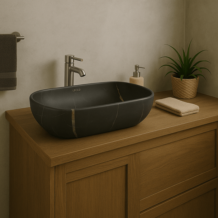 Lavamanos Roma Marengo Tipo Vessel En Porcelana 45.5x32.5x13.5 Cm.