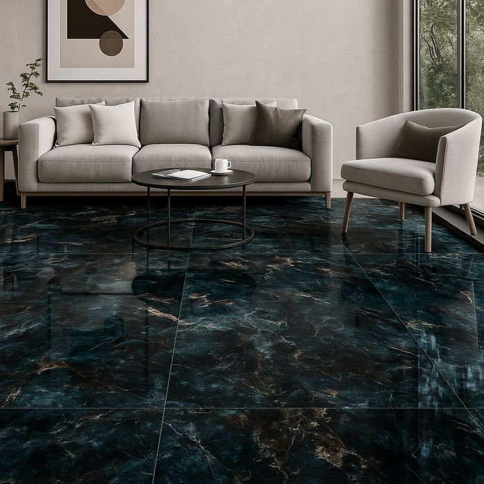 Porcelanato Almond Green Alto Brillo 80 x 160 T3 Cajax 2.56 m² V2