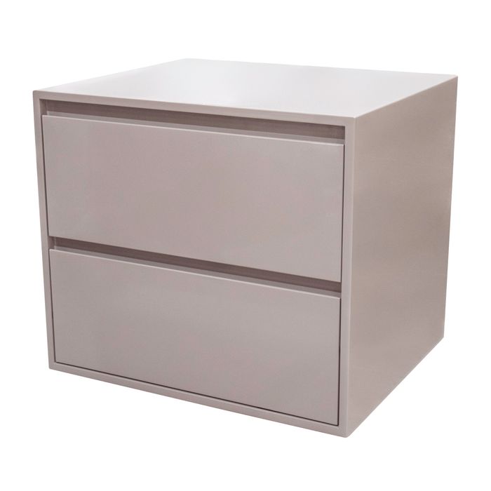 Mueble De Baño Estonia Capuccino Con Tapa 60 - 50 Cm