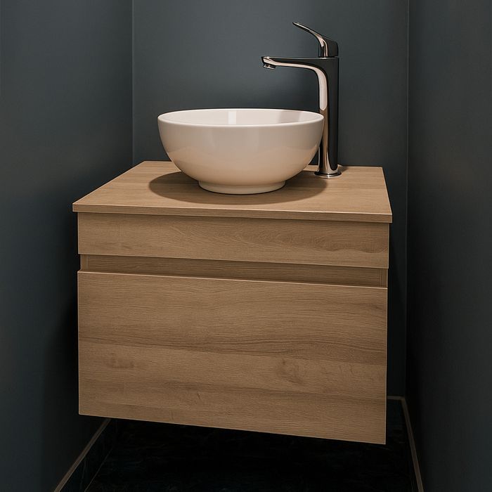 Mueble Madecor Everest Natural Con Tapa 70x50 Cm
