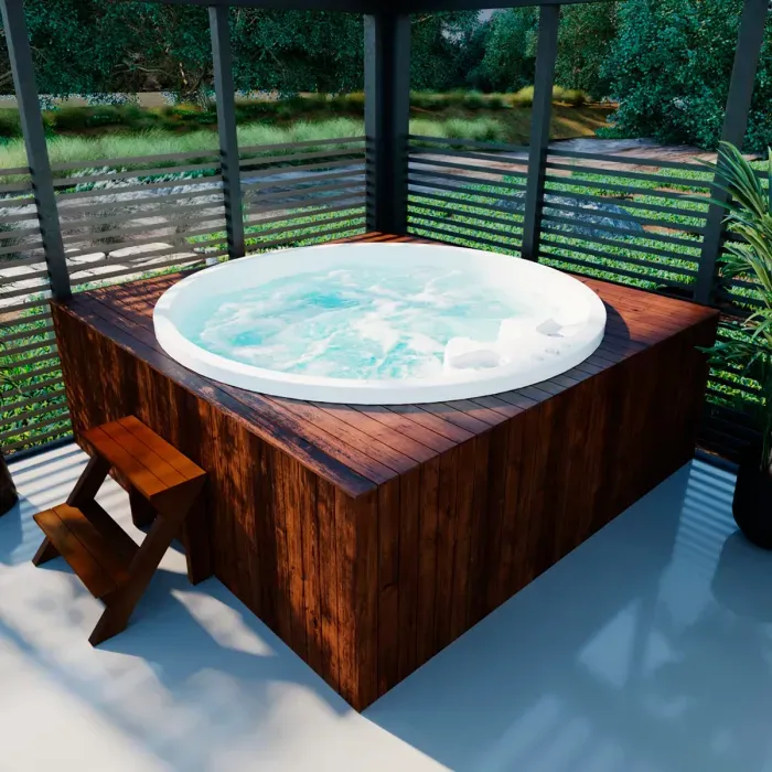 Hidroaero Spa Mobu 200 Gris Niebla