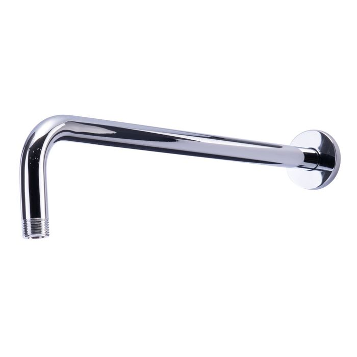 Brazo Pared Redondo Cromo 42 Cm