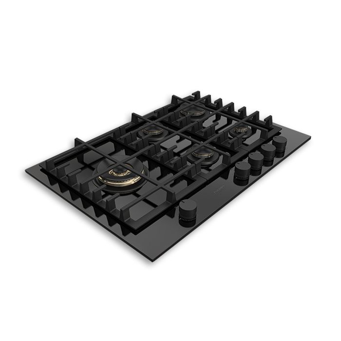 Cubierta a Gas Con 5 Quemadores 75 Cm