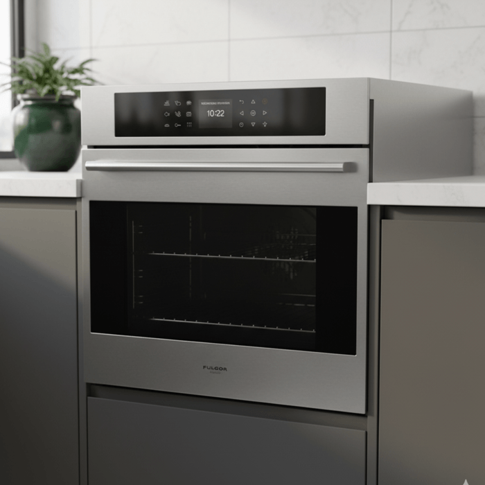 Horno Multifuncion Pirolitico Fulgor Acero Inox 60cm