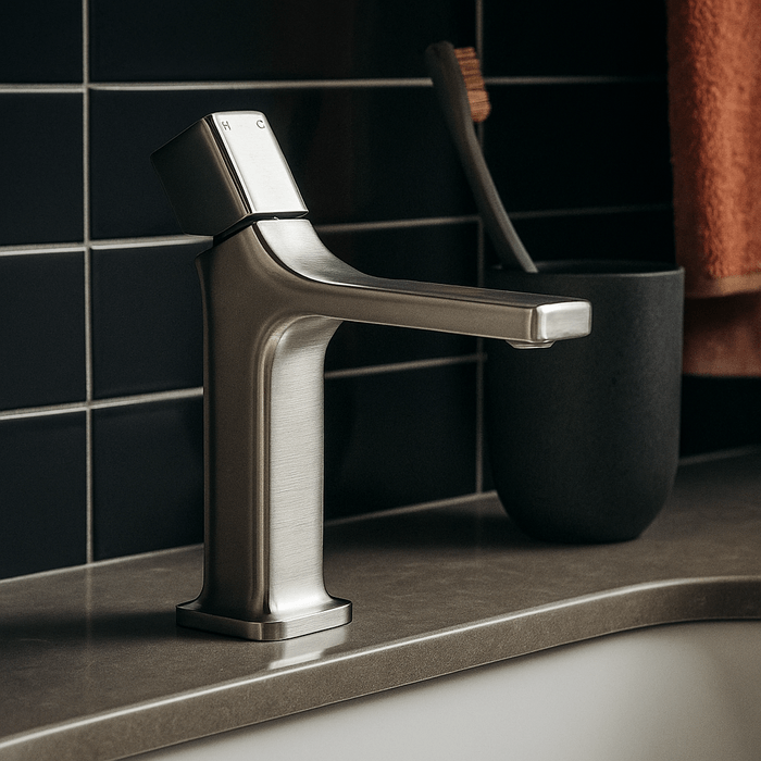 Griferia Lavamanos Aprica Niquel