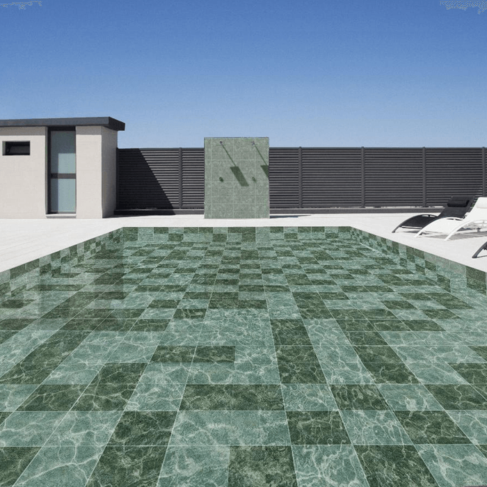 Piso Pared Tahoe Ard Verde Osc Mult 24.3 x 24.3 T4 Caja x 1.54 M²