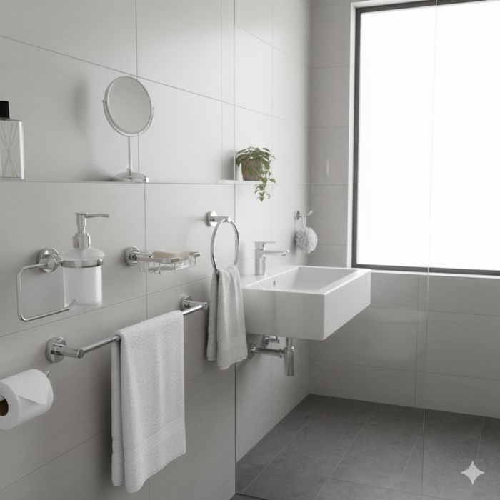 Kit De Accesorios Para Baño Capri Por 6 Piezas