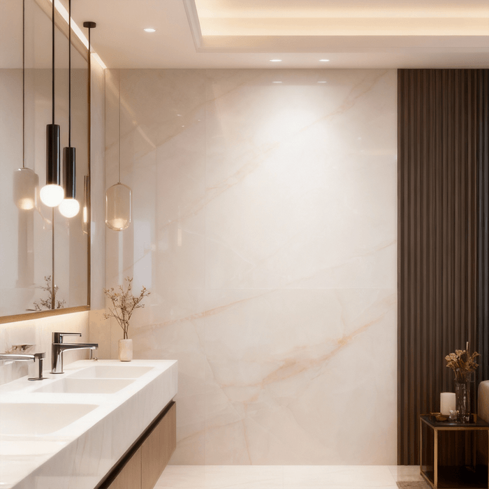 Porcelanato Crystal White 60x120 Cm. Cj 44m² V4