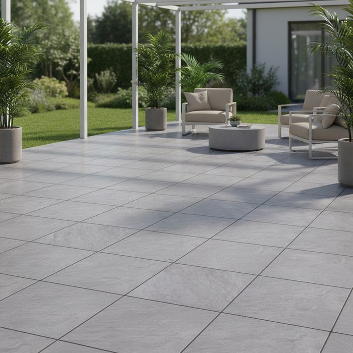 Porcelanato Bosnio Dark Mate Exterior 60 x 60 cm. T4 Caja x 1.44 m² C3/r11 V3
