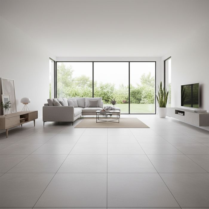 Porcelanato Cemento Gris Light Mate 60x60 Cm. Cj 1.44m² V3