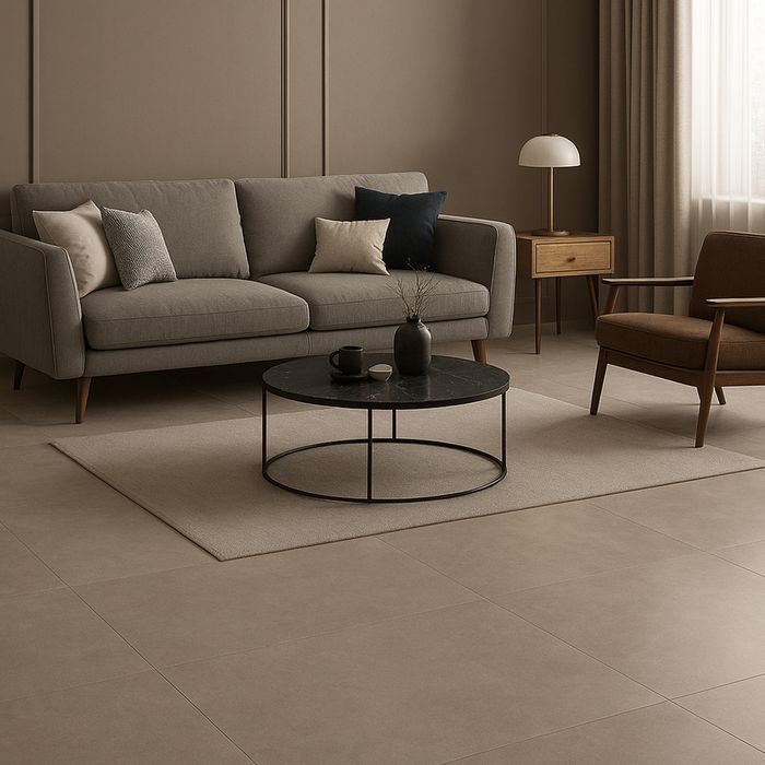 Porcelanato Vomero Gris Mate 60x60cm. Cj 1.44m² V3