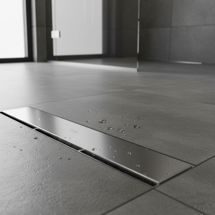 Rejilla Ducha Acero Inox. Acis De 60cm Cromada