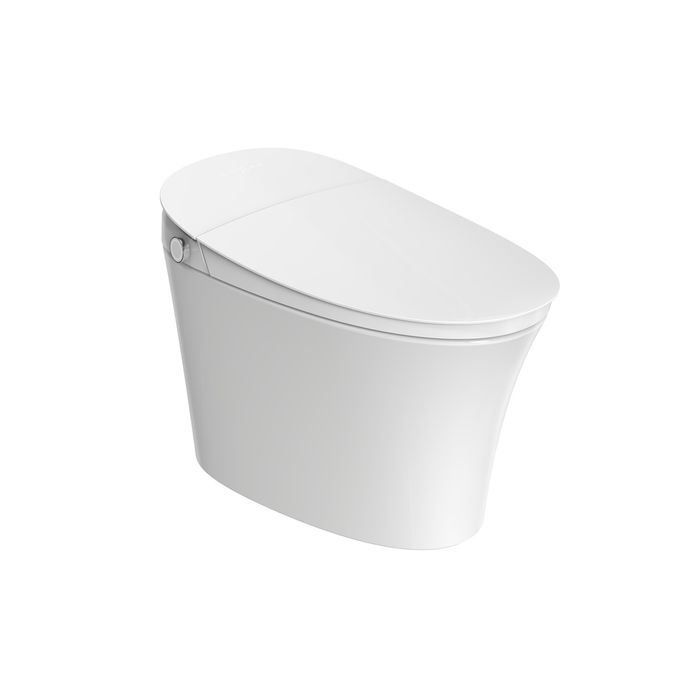 Sanitario Inteligente Alongado Nyren Plus Blanco Descarga 800 Gr