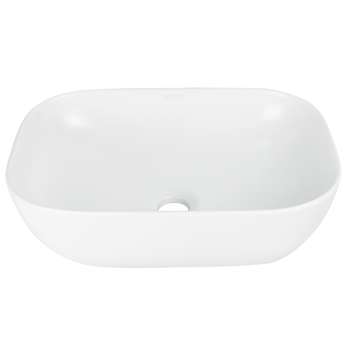 Lavamanos Vessel Khalifa Blanco Mate 45.5x32.5x13.5